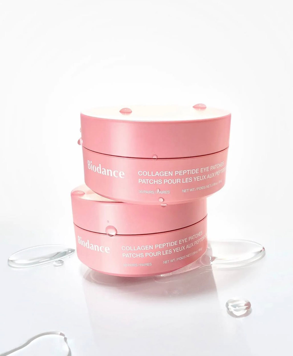BIODANCE Collagen Peptide Under Eye Patches, Patchs Yeux Hydrogel aux Peptides de Collagène, Pour Cernes, Poches et Ridules, K-Beauty Coréenne, 60 Patchs