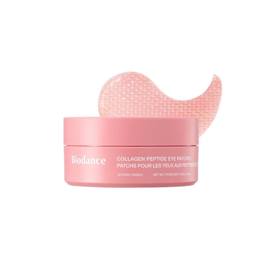 BIODANCE Collagen Peptide Under Eye Patches, Patchs Yeux Hydrogel aux Peptides de Collagène, Pour Cernes, Poches et Ridules, K-Beauty Coréenne, 60 Patchs